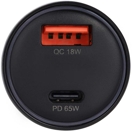 Dual-Port 83W Ladegerät, QC/PD-kompatibel, Schwarz