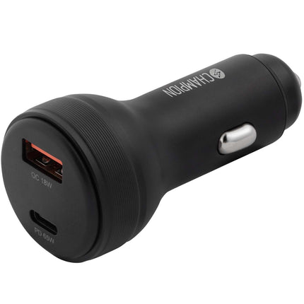 Dual-Port 83W Ladegerät, QC/PD-kompatibel, Schwarz