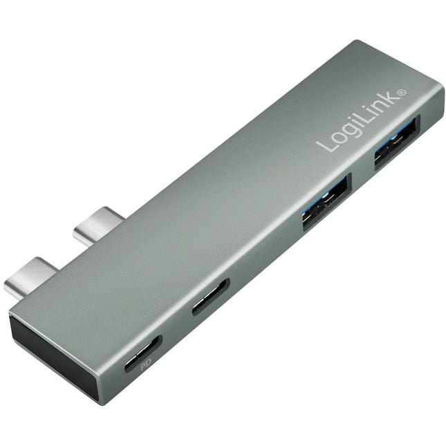 Dualer USB 3.2 Gen2x2-Hub mit 4 Anschlüssen, PD, 100 W