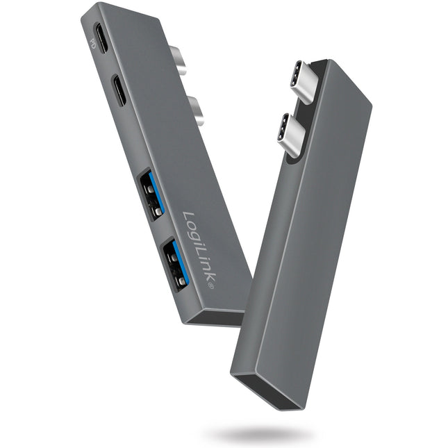 Dualer USB 3.2 Gen2x2-Hub mit 4 Anschlüssen, PD, 100 W