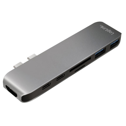 Dual USB-C 7-in-1 Hub PD 100W