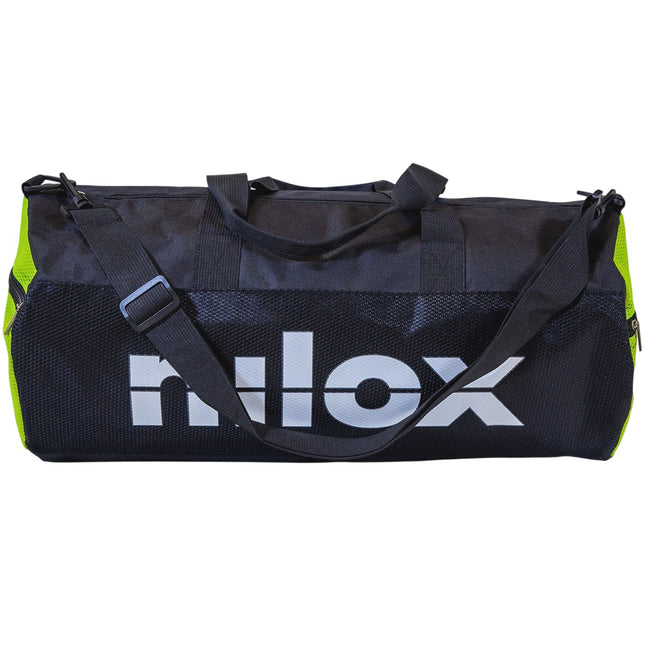 Reisetasche 50x25 cm Schwarz/Gelb, Robuste Sporttasche für unterwegs