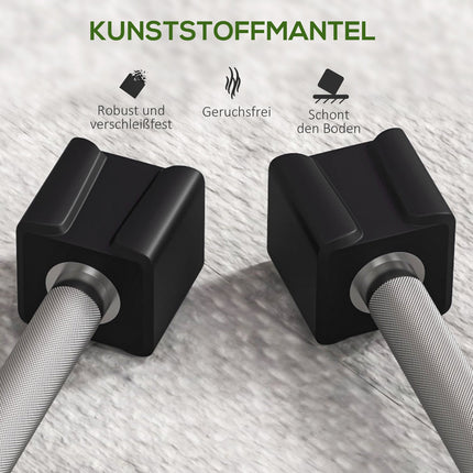Hantelset 15 kg - Rutschfeste Griffe für Krafttraining
