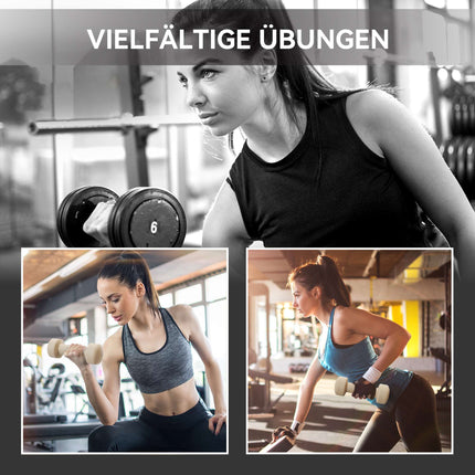 Dumbbell Set with Case – 4 Pairs: 0.5kg to 2kg