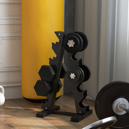 Hantelständer – 5 Etagen, fasst 10 Hanteln bis 100 kg