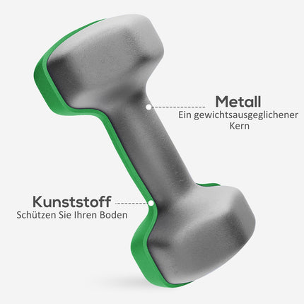 Verstellbares Kurzhantel-Set mit Ständer - Fitness für Zuhause