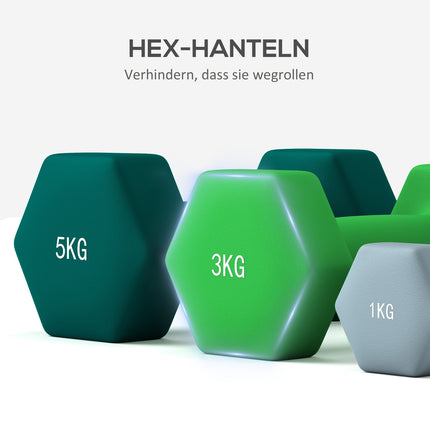 Verstellbares Kurzhantel-Set mit Ständer - Fitness für Zuhause