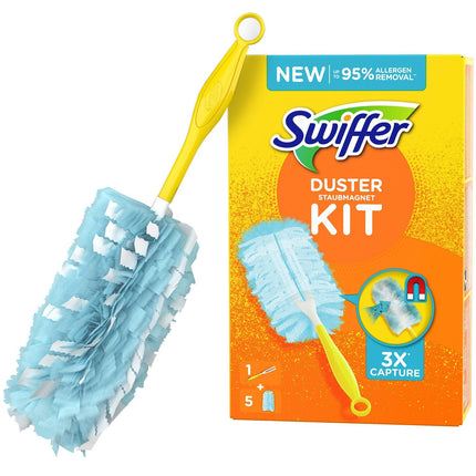 Staubwedel-Set, 1 Griff + 5 Nachfüllpackungen
