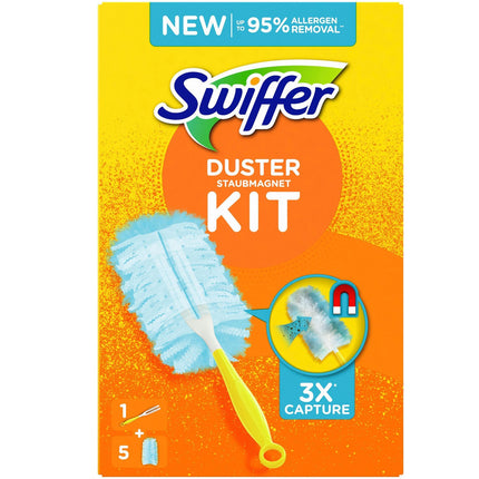 Staubwedel-Set, 1 Griff + 5 Nachfüllpackungen