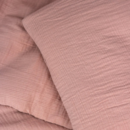 Bettbezug Bett Musselin Rose