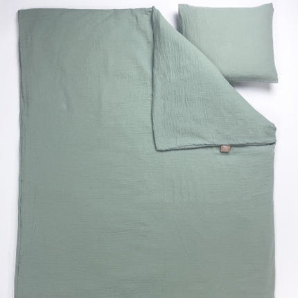 Bettbezug Vagga/Vagga Musselin Frosty Green