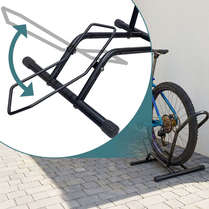 E-Bike-Bodenständer, passend für Räder bis 29 Zoll