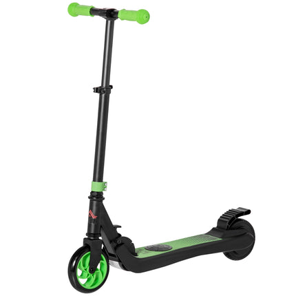 E-Scooter Elektroroller 120W Motor 6 km Reichweite max. 8 km/h Elektroroller ab 6 Jahre Grün+Weiß