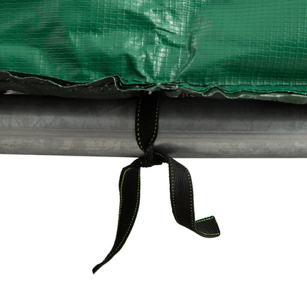 Trampolin Randabdeckung, 244 cm, wetterfestes grünes PVC