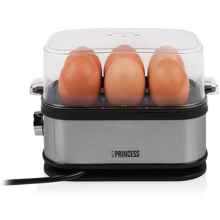 Cuiseur à œufs 6 œufs 400 watts Acier inoxydable