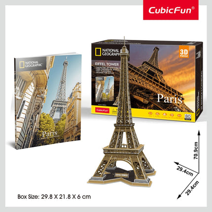 Eiffelturm 3D Puzzle, lehrreicher Spaß für jedes Alter