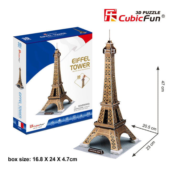 Eiffel Tower 3D Puzzle, Fun Building Activity for All Ages