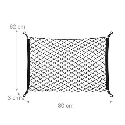 Elastisches Kofferraumnetz