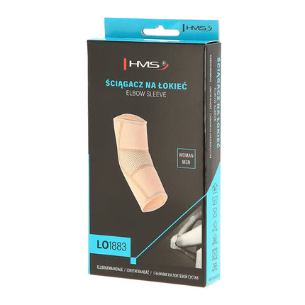 Ellbogenbandage, Beige, Größe M, Kompressionsmanschette