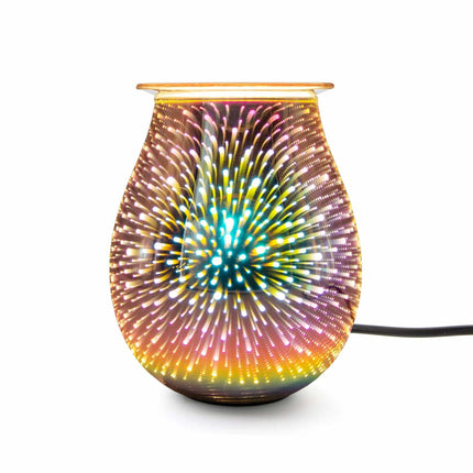 Electric Aroma Lamp, Glass, 16 x 21 cm