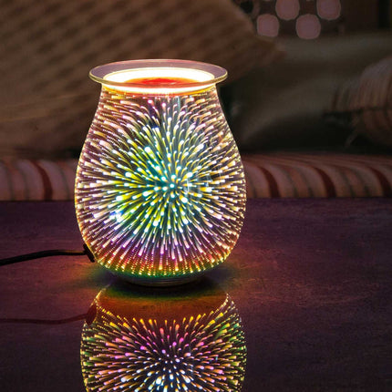Electric Aroma Lamp, Glass, 16 x 21 cm