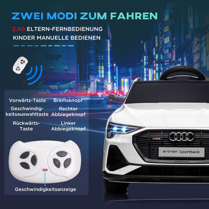 Electric car for children with remote control, 3 speeds and music function