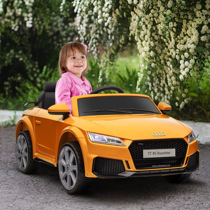 Elektrisches Kinderfahrzeug, Fernbedienung, gelb
