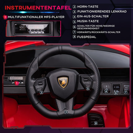 Electric SUV for children with remote control, music, lighting