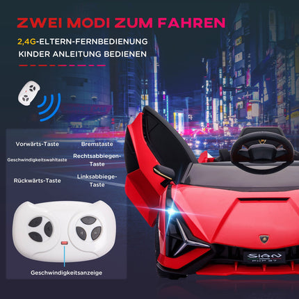 Electric SUV for children with remote control, music, lighting