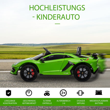 Dětské autíčko Lamborghini, 3-8 let, dálkové ovládání