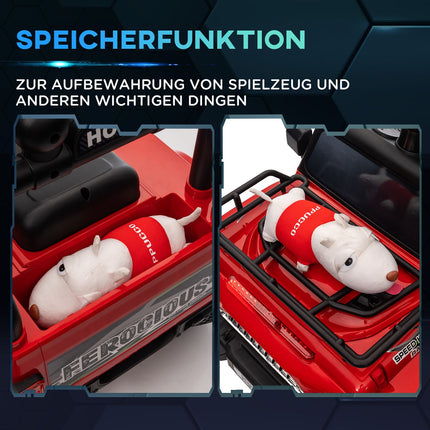 Elektrisches Kinderauto – Geländewagen, Musik, Lichter, 3-5 Jahre