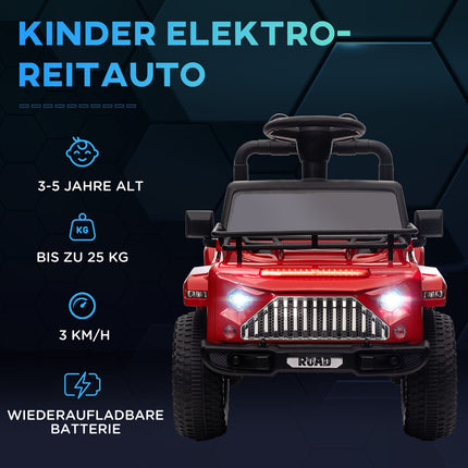Elektrisches Kinderauto – Geländewagen, Musik, Lichter, 3-5 Jahre