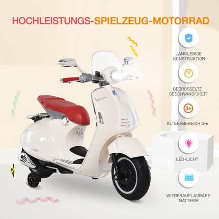 Elektrisches Kindermotorrad mit MP3 und Lichtern, 3-6 Jahre