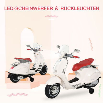 Elektrisches Kindermotorrad mit MP3 und Lichtern, 3-6 Jahre