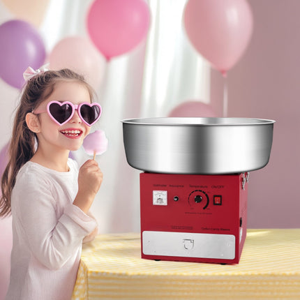 Electric Cotton Candy Machine, 1000W, 52cm Bowl, Drawer