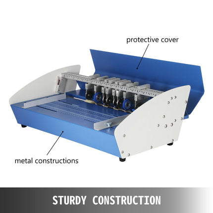 Electric Creasing Machine 20.5 in, 3-in-1 Crease Perforate