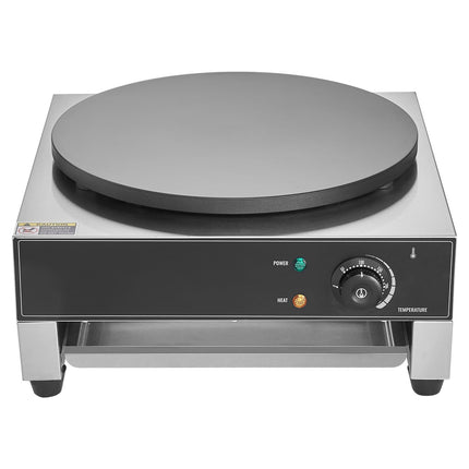 Electric Crepe Maker 16-Inch, 3000W, Temp Control