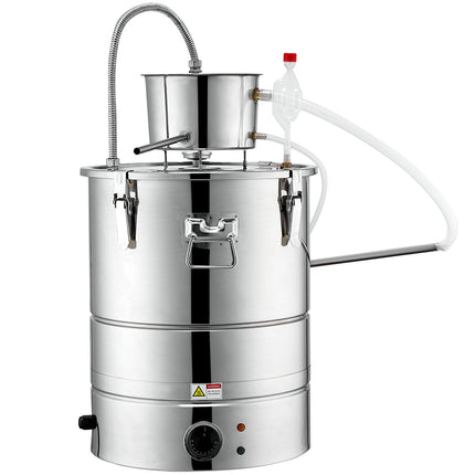 Electric Distillation Still 34.1L, Thumper Keg, Pump