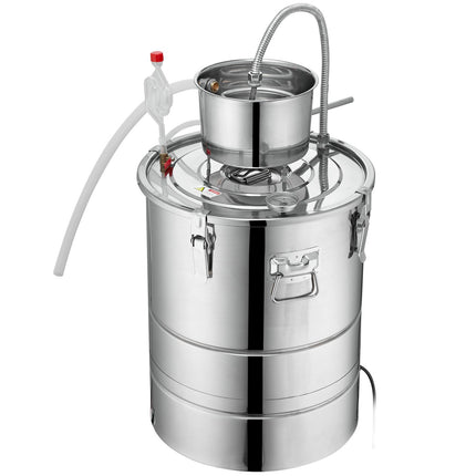 Electric Distillation Still 34.1L, Thumper Keg, Pump
