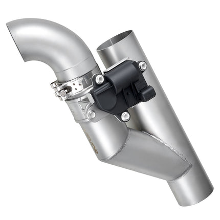 Electric Exhaust Cutout 63.5 mm, Stainless Steel, Remote