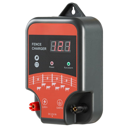 Electric Fence Energizer 12kV 3J, AC/DC, LED, 3km