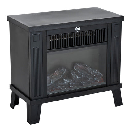Elektrischer Ofen - 600/1200W, schwarz, 34x17x31 cm