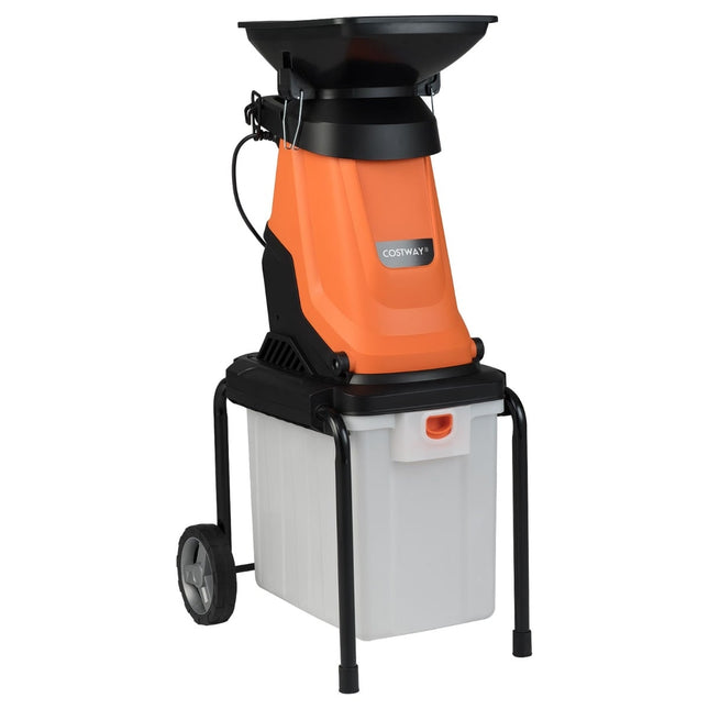 Elektrický zahradní drtič větví, 3000W, sběrný koš 50L