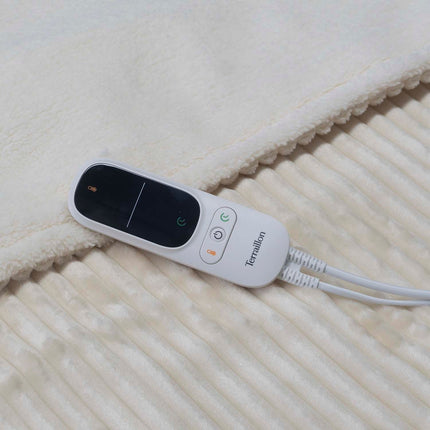 Electric Heated Blanket, 180x130cm, 140W, Cream