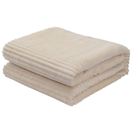 Electric Heated Blanket, 180x130cm, 140W, Cream