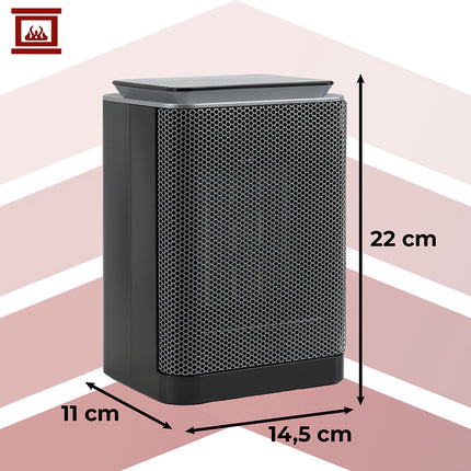 Elektrický ohřívač, 1500W PTC keramický, úsporný
