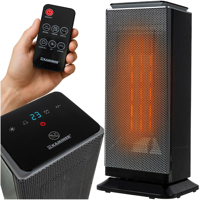Elektrische Heizung, 2000W PTC Keramik, Fernbedienung