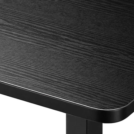 Elektrisch höhenverstellbarer Schreibtisch – Tischplatte in Holzoptik, Memory-Funktion