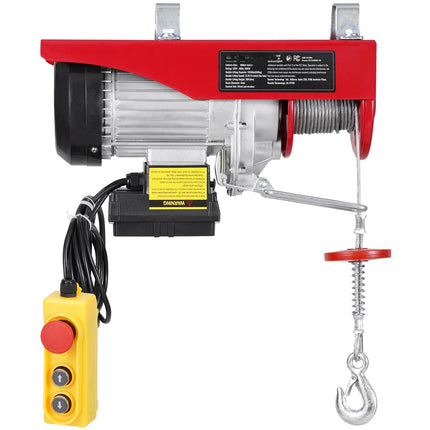 Electric Hoist Winch 1320 lb, 40 ft Lift, Dual Remote
