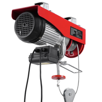 Electric Hoist Winch 2640 lb, 230V, Wired Remote
